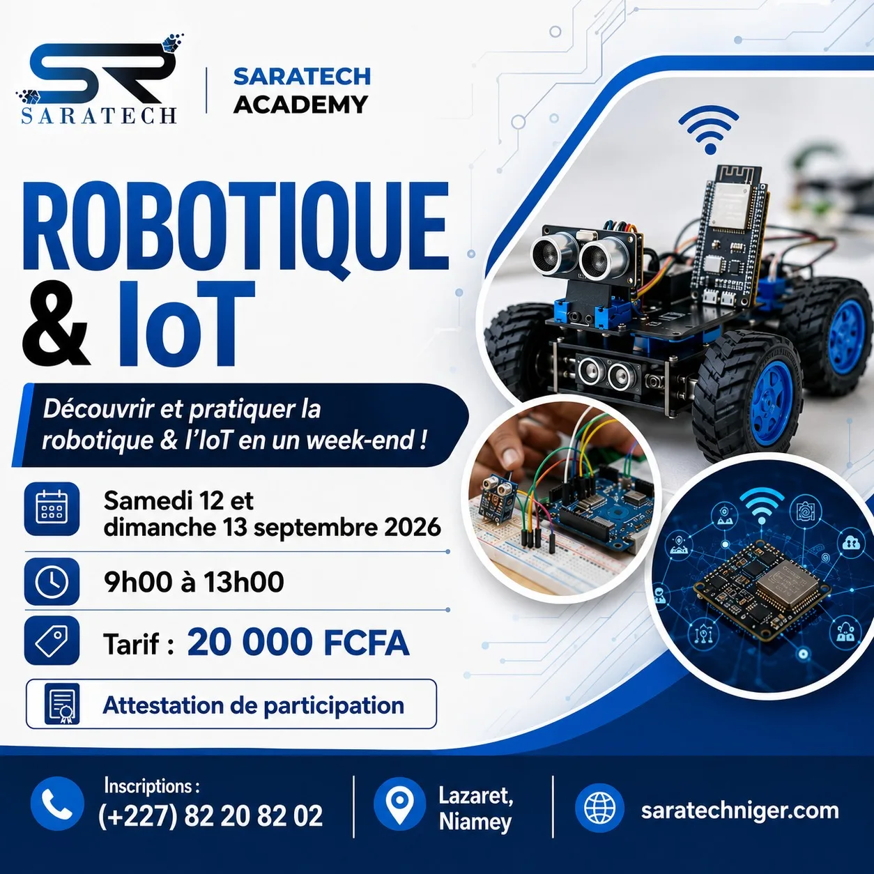 CODING & ROBOTIQUE AU NIGER / Un week-end pour apprendre, programmer et créer !