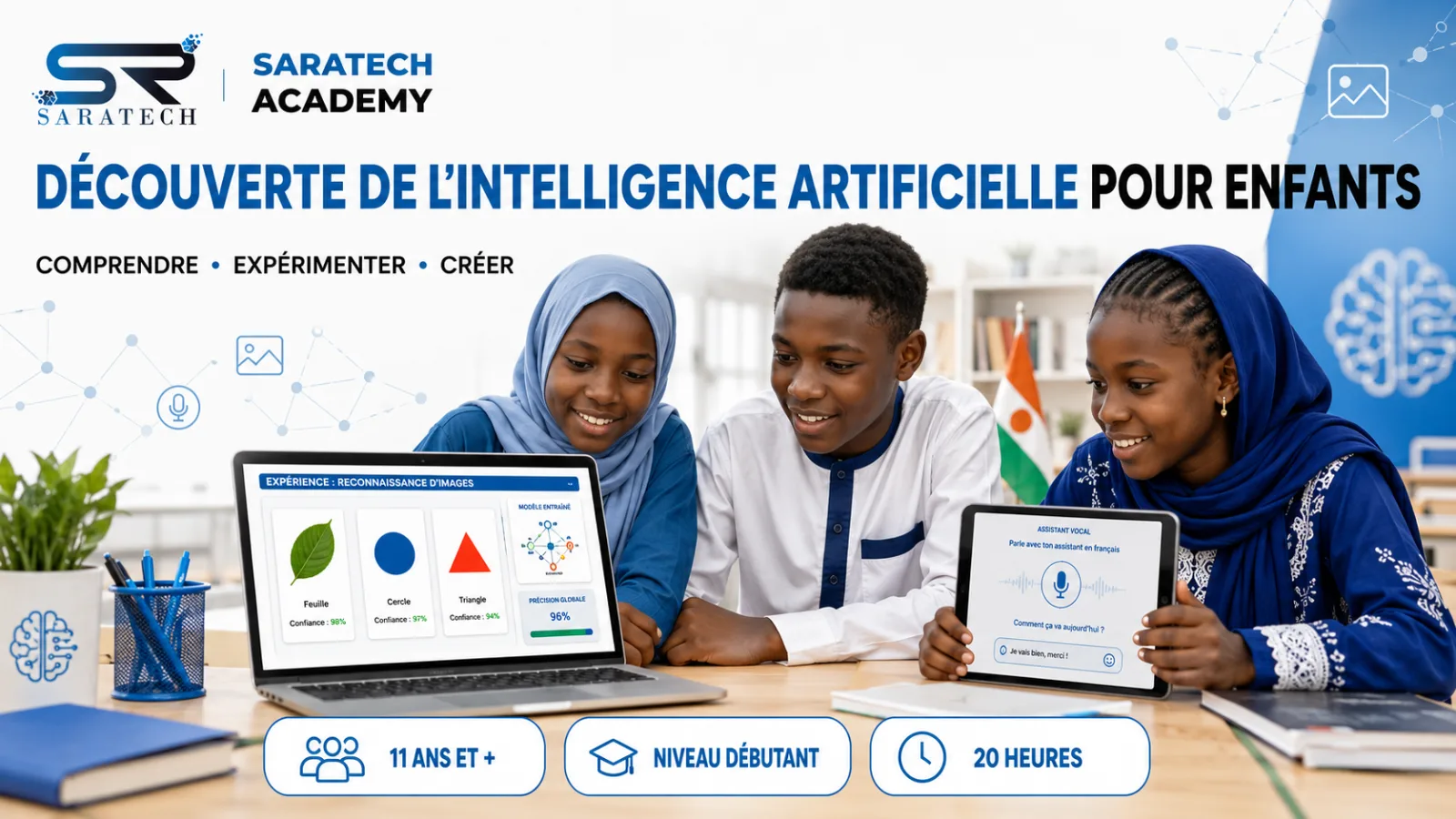 Découverte de l’intelligence artificielle pour enfants