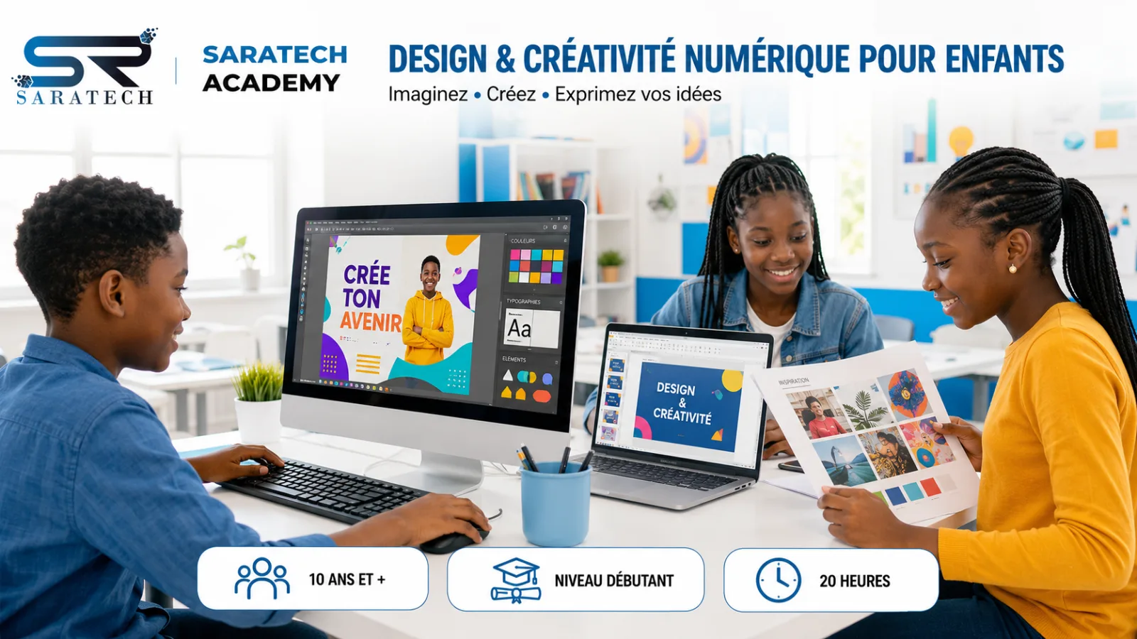 Design & Créativité numérique pour enfants